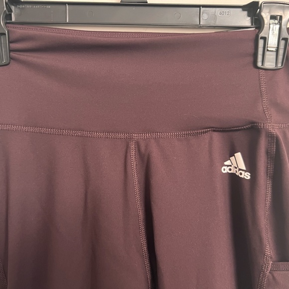 Adidas High-Waisted 7/8 Leggings - Picture 4 of 6